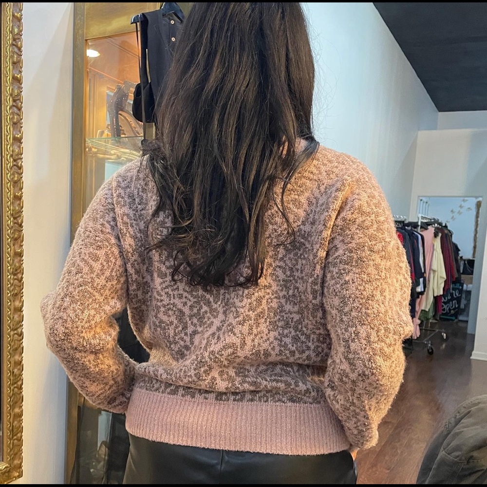 madewell leopard sweater - Picture 2 of 2